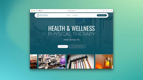 Health & Wellness Physical Therapy